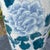 Cerulean Vintage Blue and White Chinoiserie Porcelain Hand-Painted Floral Umbrella Stand For Sale - Image 8 of 12