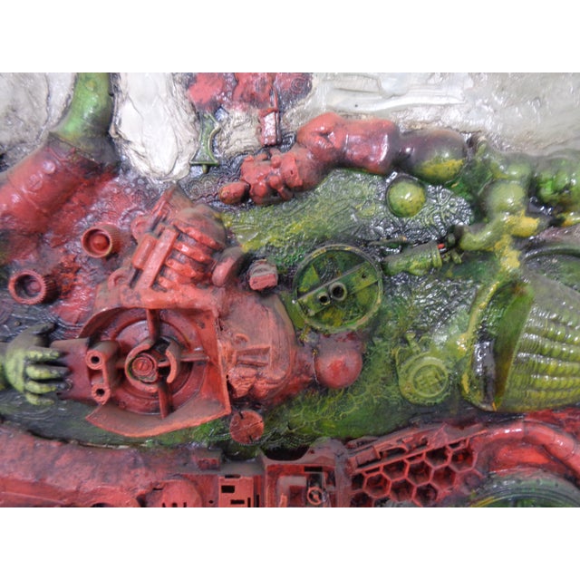 Art Work Wall Relief from Reinaldo Eckenberger, Brazil, 1974 For Sale - Image 15 of 18