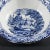 White and Blue Ceramic Bowl Plate from Chinese SCR, 1880s For Sale - Image 5 of 8