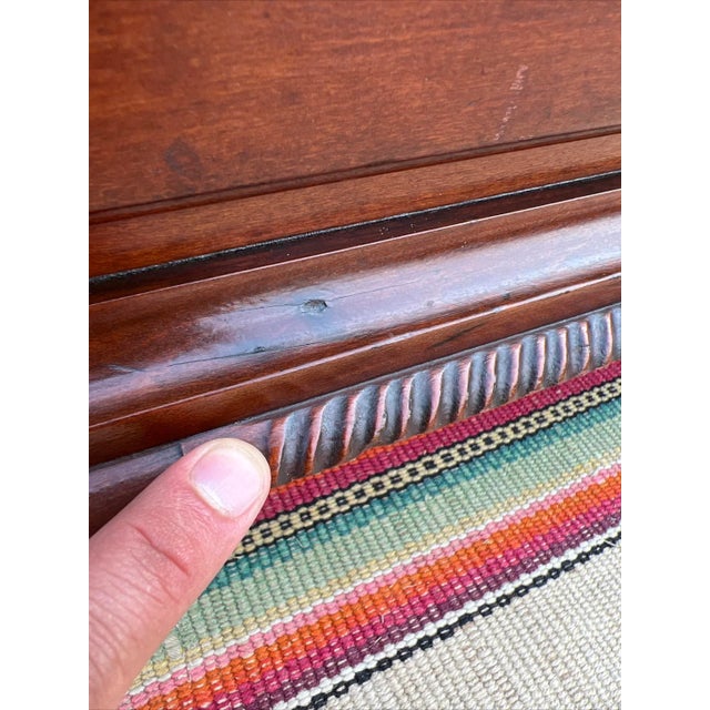 Wood A Antique Eastern Connecticut Cherrywood Chippendale Chest of Drawers, 1770’s For Sale - Image 7 of 13