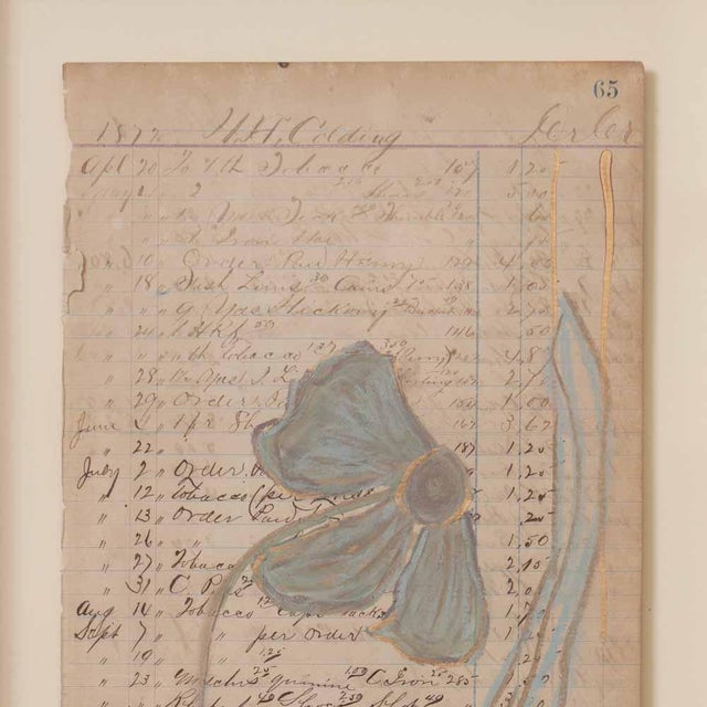 Floral Study VIII by Afsoon Thayer For Sale - Image 4 of 9