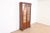 Late 19th Century Antique American Empire Flame Mahogany Glass Front Double Bookcase, Circa 1880s For Sale - Image 5 of 12