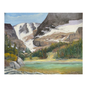"Kates Lake" Oil on Canvas Painting