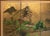 1960s 1960s "Summer Landscape With Trees", Shōwa Era Japanese Painted Byobu Screen For Sale - Image 5 of 18