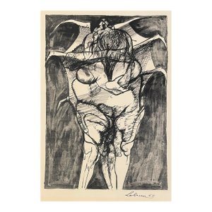 1963 Rico LeBrun Dante's Inferno Lithograph