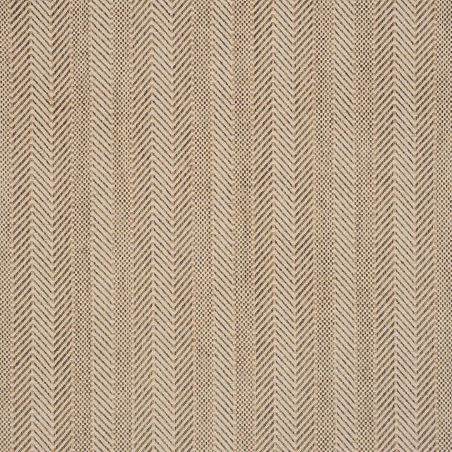 Contemporary SAMPLE - Schumacher Zig Zag Paperweave Wallpaper In Flax For Sale - Image 3 of 5