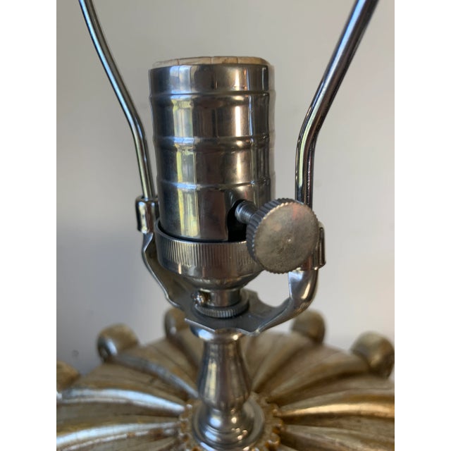Early 21st Century Hollywood Regency White Gold Lamp by Bryan Cox For Sale - Image 10 of 13