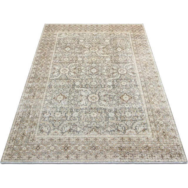 1940s Persian Tabriz Rug For Sale In Los Angeles - Image 6 of 6