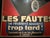 1940s French Art Deco - Les Fautes Se Révèlent Souvent Trop Tard!, Aviation Safety Poster For Sale In Washington DC - Image 6 of 8