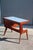 Small Geometric Desk in Mahogany and Blue Laminate by Vittorio Dassi for Dassi, 1950 For Sale - Image 6 of 13