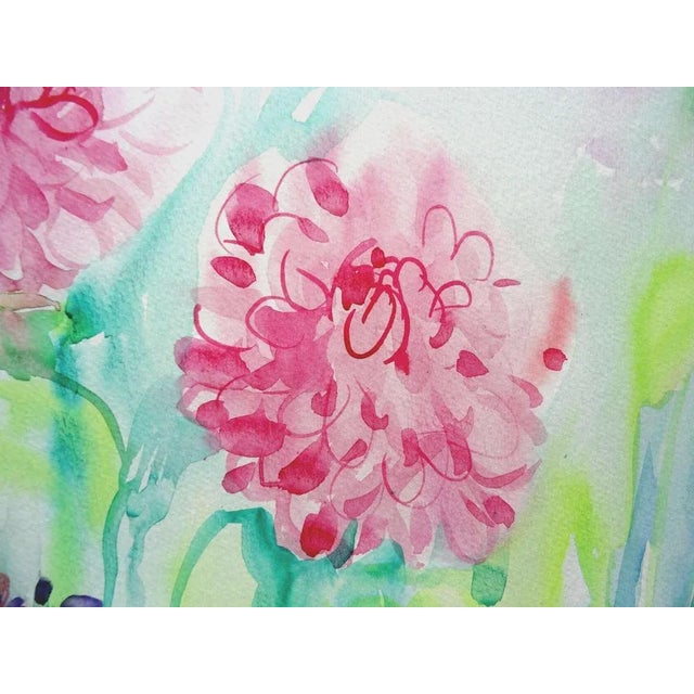 Modern Ingrida Irbe, Luxembourg Garden, 2010, Watercolor on Paper For Sale - Image 3 of 7