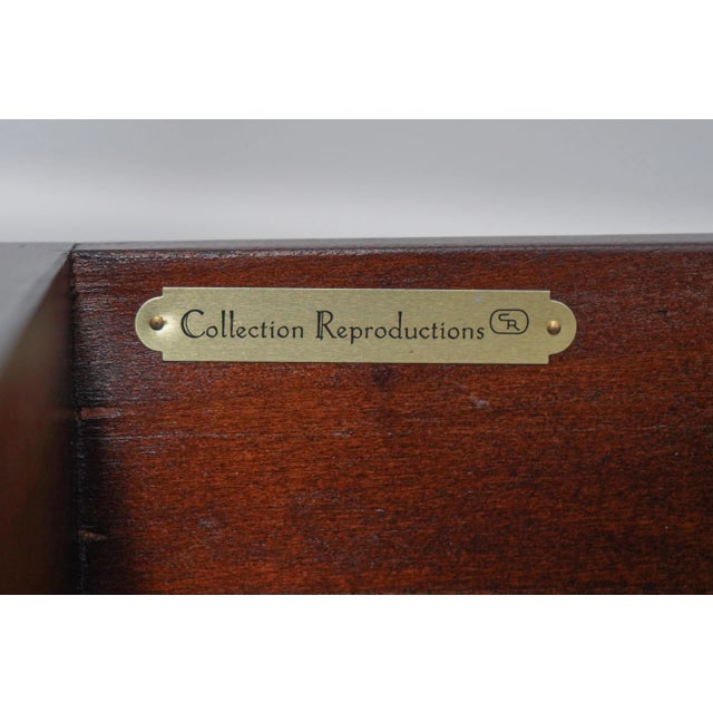 French Provincial Distressed Finish Hall Cabinet For Sale - Image 12 of 12