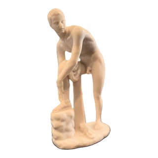 1980s Gladiator Borghese Statuette Figurine For Sale