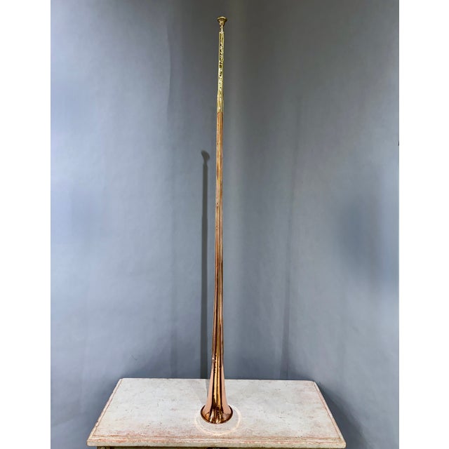 Late 19th Century Antique English Brass and Copper Coaching Horn by Boosey & Co., Circa 1880 For Sale - Image 5 of 17