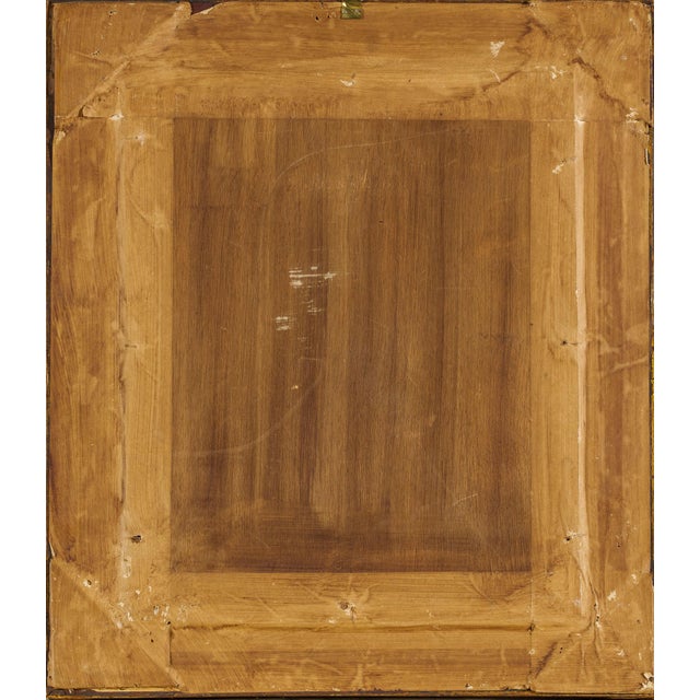 Portrait Composition, 1800s, Oil Painting on Panel, Framed For Sale - Image 4 of 14