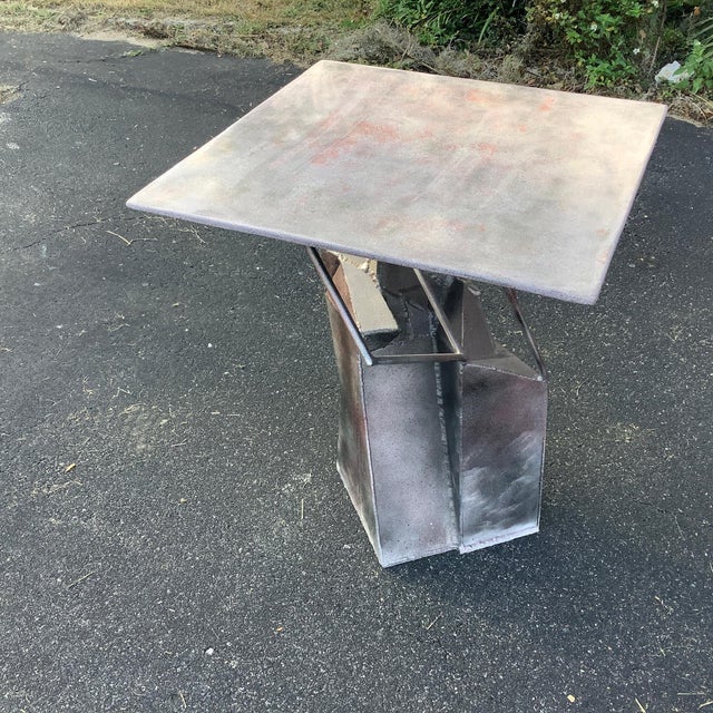 Contemporary 1970s Contemporary Mixed Media Table For Sale - Image 3 of 8