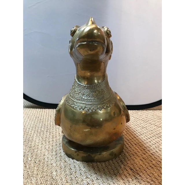 This items golden brass surface illuminates any corner of the room. With it's interesting detail and decoration,...