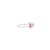 Not Yet Made - Made To Order 14k White Gold Statement Oval Ruby and Baguette Diamond Three Stone Ring Size 6 For Sale - Image 5 of 14