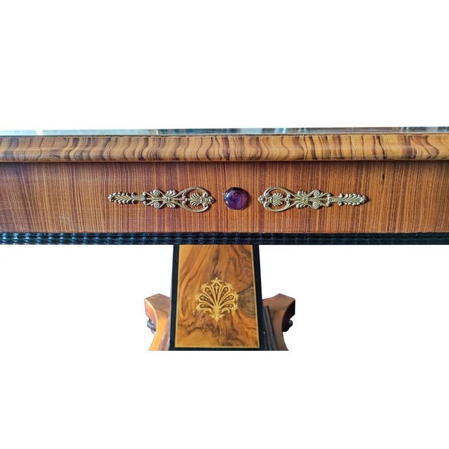 Vintage Marquetry Dining Table, 1900s For Sale - Image 11 of 18