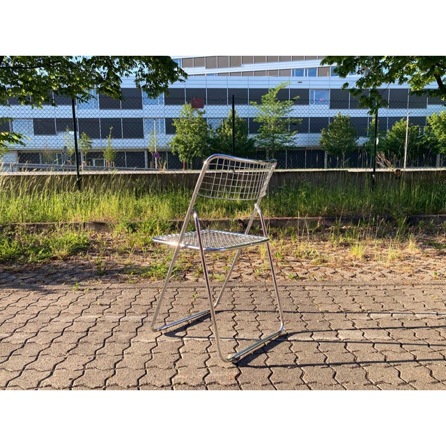 Vintage Model Rappen Folding Chairs by Niels Gammelgaard for Ikea, 1978, Set of 6 For Sale - Image 14 of 18