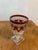 Mid-Century Modern Pair of Mid Century 1960s Regal Crystal Ruby Sipping Glasses For Sale - Image 3 of 6