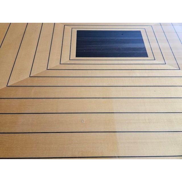 1990s Giorgio Collection Tamo Ash Expandable Dining Table For Sale - Image 4 of 14