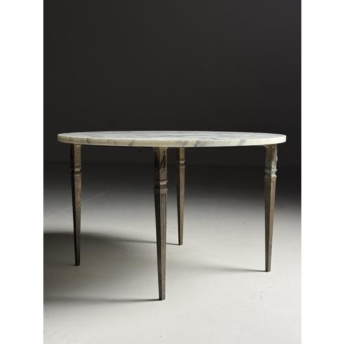 Vintage Marble Coffee Table For Sale - Image 10 of 18