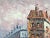 Blue 1970s Caroline Burnett 8" X 10" Impressionistic Oil Painting of Old Paris For Sale - Image 8 of 10