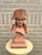 2000 - 2009 Napoleon Bonaparte Cast Stone Bust with Terracotta Finish Garden Ornament For Sale - Image 5 of 18