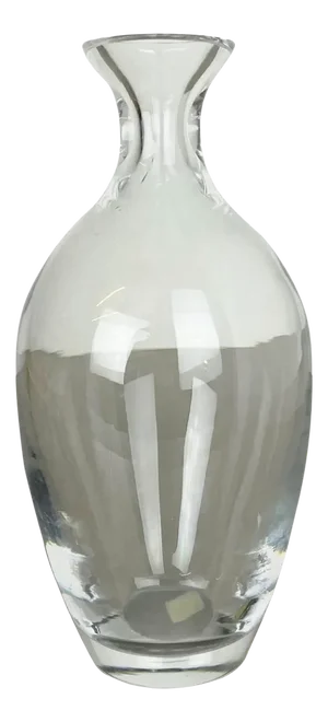 Extra Large Italian Murano Vetri Glass Lucid Vase from Cenedese, 1970s