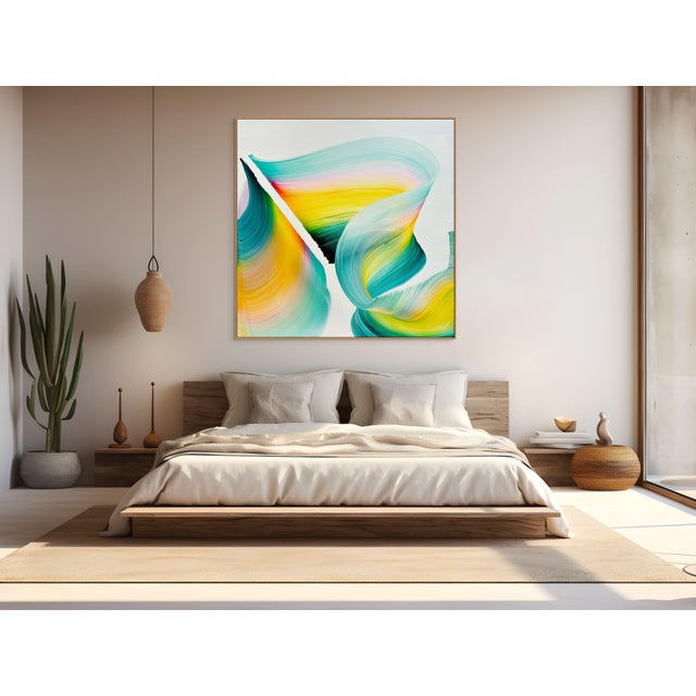 Acrylic on canvas Edition: Unique. Unframed. This artwork will be shipped rolled in a dent-resistant tube. This method is...