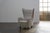 Vintage Wingback Chair in Bouclé Fabric from Mogens Lassen, Denmark, 1950s For Sale - Image 12 of 12
