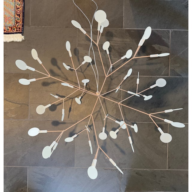 Moooi Contemporary Moooi Heracleum II Copper Finish Chandelier - Pair For Sale - Image 4 of 7