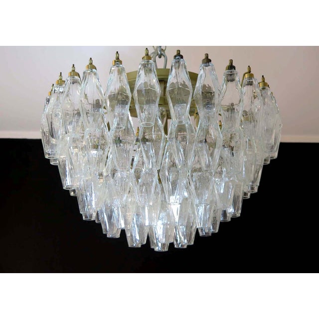 Murano Poliedri Ceiling Light by Carlo Scarpa, 1990 For Sale - Image 6 of 13