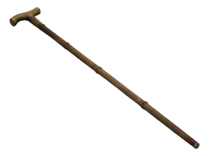 Vintage Wooden Walking Stick, 1950s
