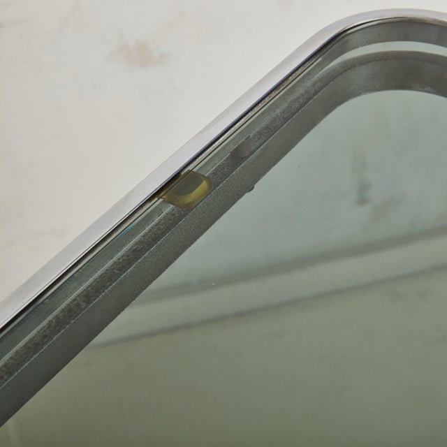 Modern Chrome + Smoked Glass Bar Cart by Allegri Arredamenti, Italy 1970s For Sale - Image 3 of 11