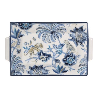 Williamsburg for Port 68 Braganza Blue Tray For Sale