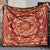 Large bedspread/tapestry, floral print, 1940s - Eastern Europe Material: Silk velvet Period: 1940s Origin: Eastern Europe...