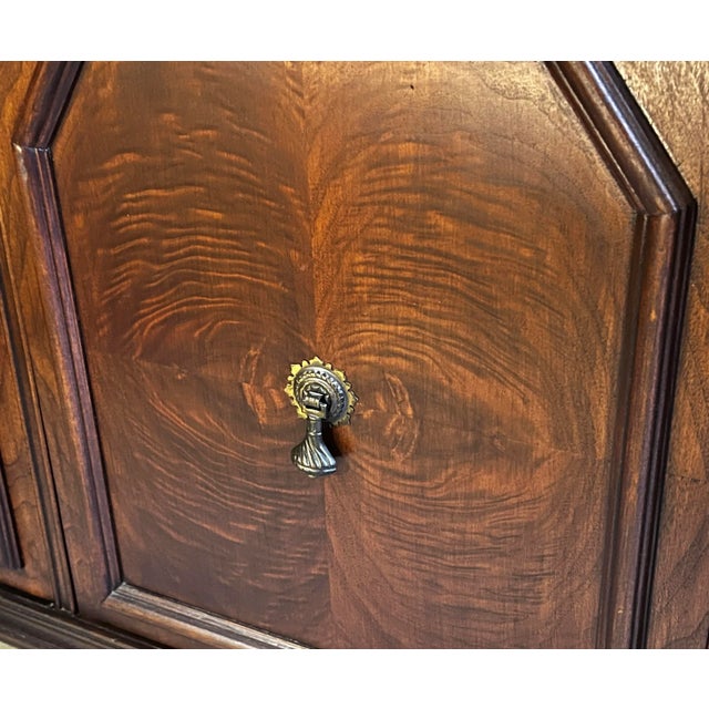 1940's Jacobean Style China Cabinet. For Sale In Atlanta - Image 6 of 8