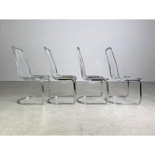 Flynn Chairs by Gastone Rinaldi, Italy, 1970, Set of 4 For Sale - Image 6 of 8