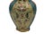 Vintage Cloisonné Vase Dragon Handles and Chinese Floral Motifs For Sale - Image 10 of 13