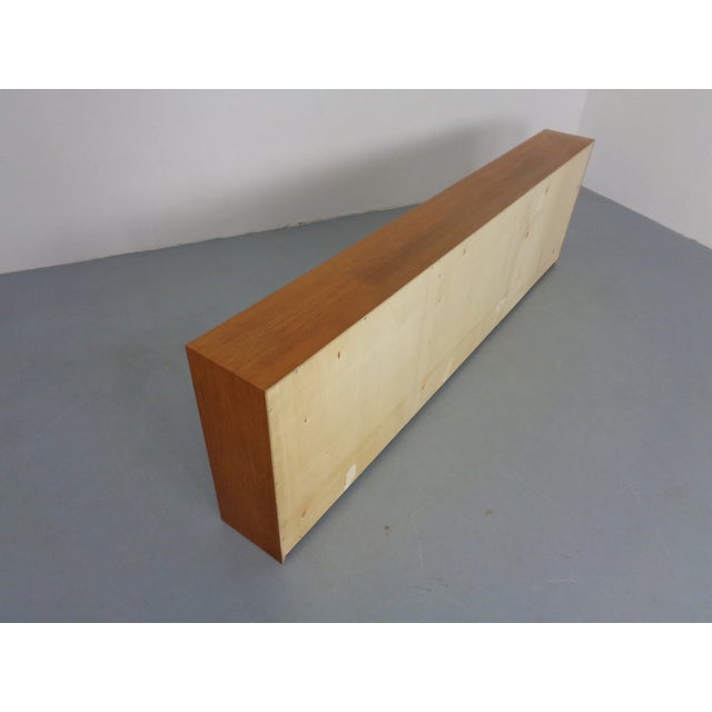 Wood Large Freestanding Teak Bookcase, Denmark, 1960s For Sale - Image 7 of 15