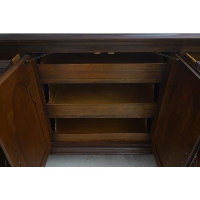 Pennsylvania House Pennsylvania House Cherry Dresser W. Pair of Mirrors For Sale - Image 4 of 18