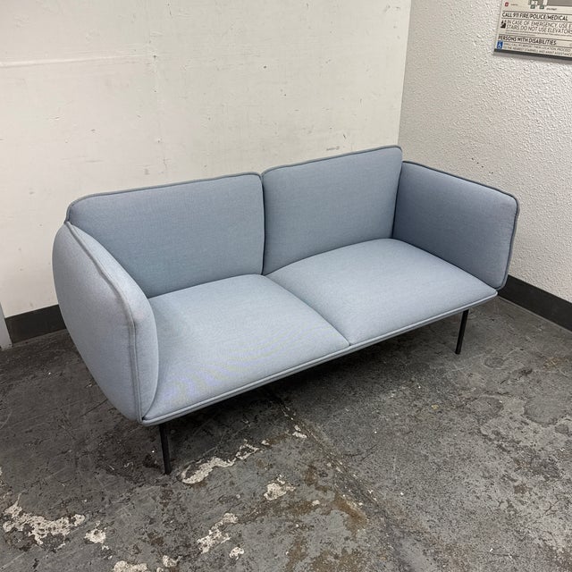 Modern Mika Tolvanen for Woud Nakki Sofa Two Seater Sofa For Sale - Image 3 of 12