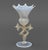 White Salviati Attributed Opaline Glass Vase, Circa 1950 For Sale - Image 8 of 9