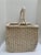 Large Rustic Vintage Storage Decor Basket For Sale - Image 9 of 9
