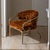 Mid-Century Modern 1950s John Van Koert Troy Sunshade Cymbal Chinoiserie Brass Gold Cast Aluminum Accent Lounge Chair, Attributed For Sale - Image 3 of 17