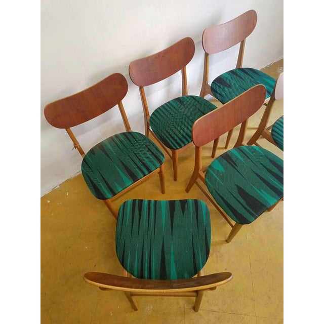 Vintage Danish Chairs, 1960s, Set of 6 For Sale - Image 4 of 10