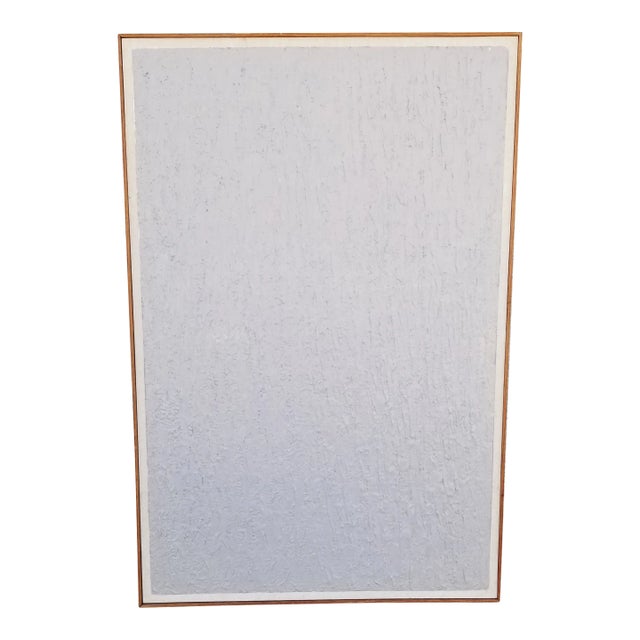 Modern Abstract Painting on Canvas, Framed For Sale