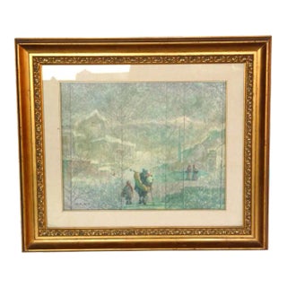 Decalage Torino, Italian Painting, 1970s For Sale